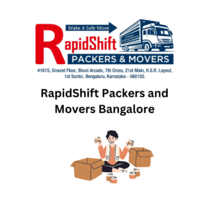 Rapidshift Packers and movers Banalore